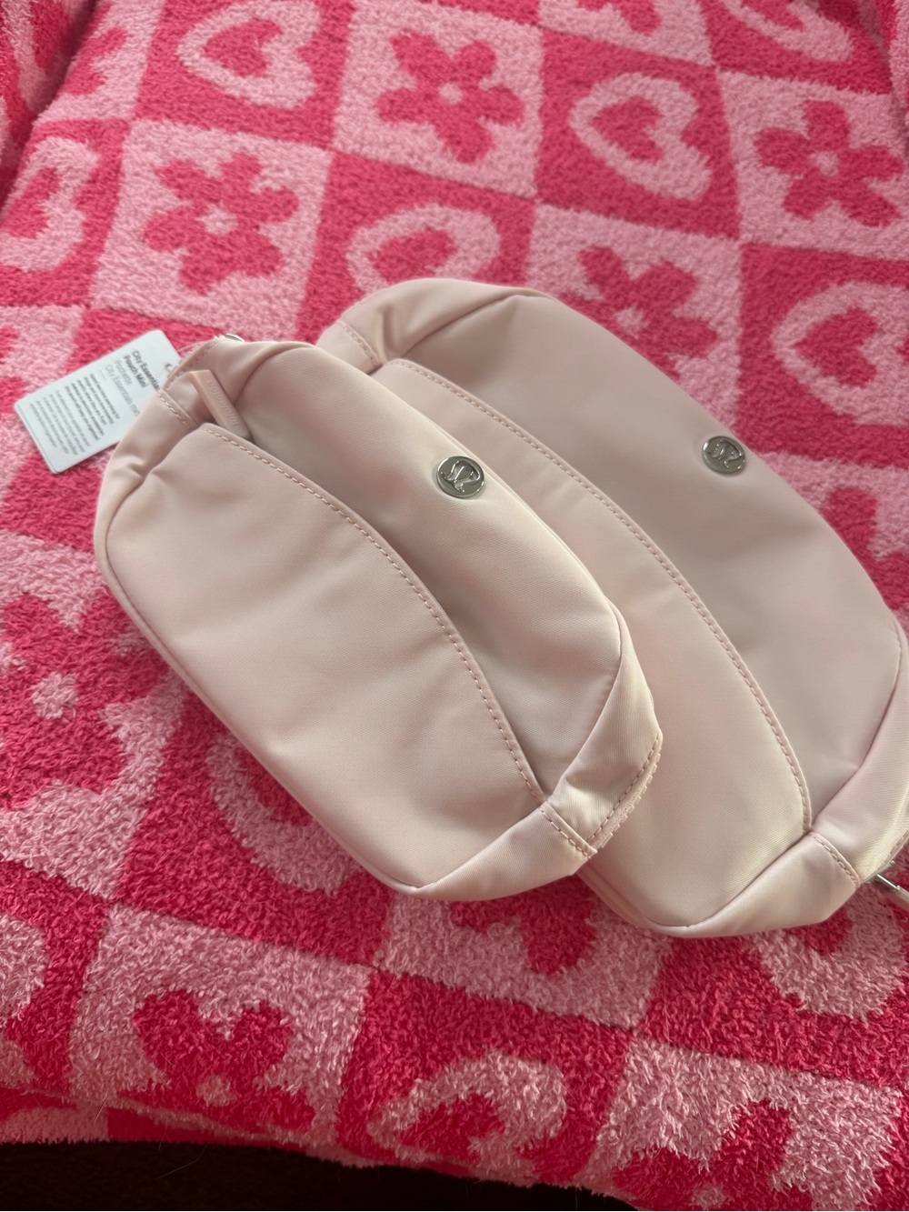 lululemon city essentials pouch and mini pouch set NWT